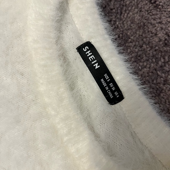 Fuzzy cut out dress - Picture 3 of 4